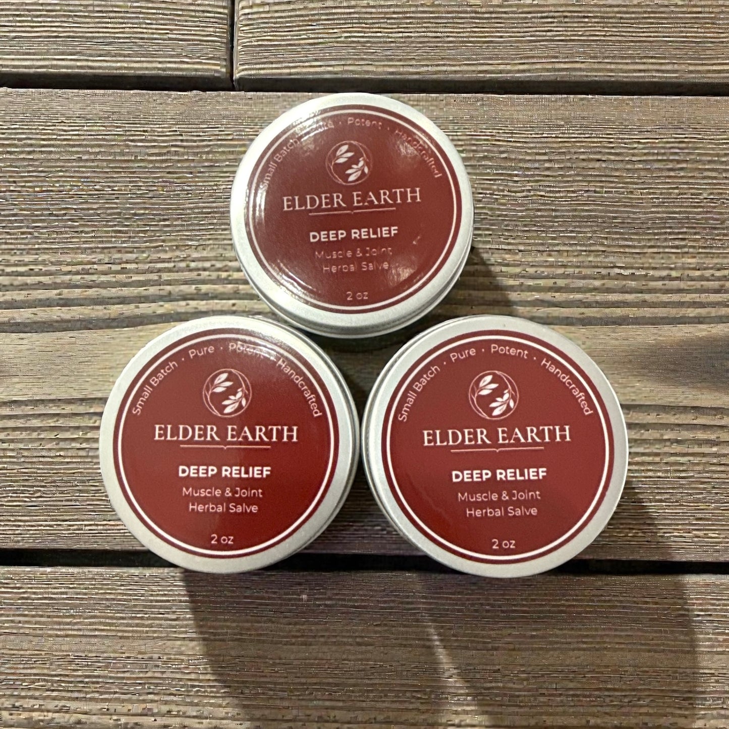 Trio Deep Relief Salves